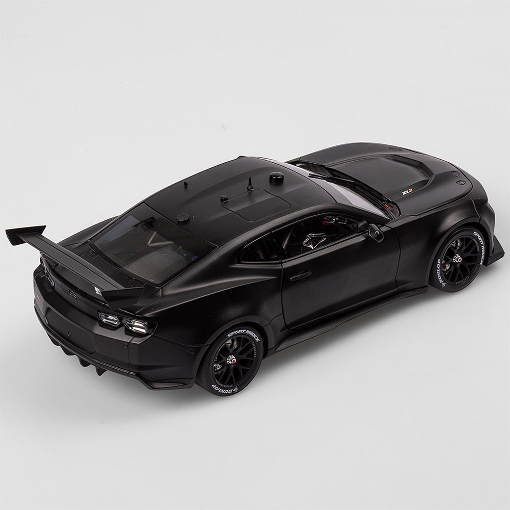 1:18 Plain Body Chevrolet Camaro ZL1 Gen3 Supercar - Matte Black