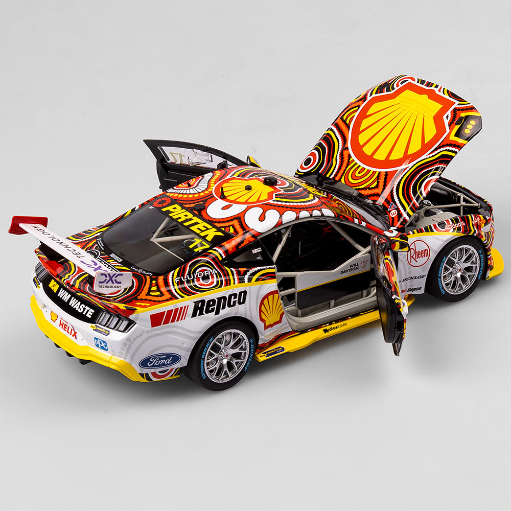 1:18 Shell V-Power Racing Team #17 Ford Mustang GT - 2023 Darwin Triple Crown Indigenous Round
