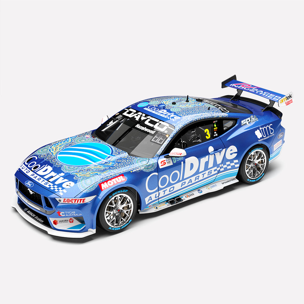 1:18 CoolDrive Racing #3 Ford Mustang GT - 2023 Darwin Triple Crown Indigenous Round