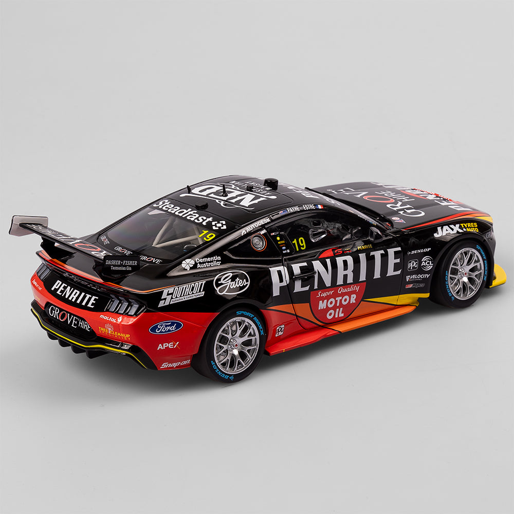 Penrite Racing Merchandise 1:18 Penrite Racing #19 Ford Mustang GT - 2023 Sandown 500 Retro Liver ...