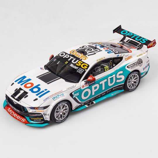 1:18 Mobil 1 Optus Racing #25 Ford Mustang GT - 2024 Perth SuperSprint Race 9 Winner (First Ford Win for WAU)