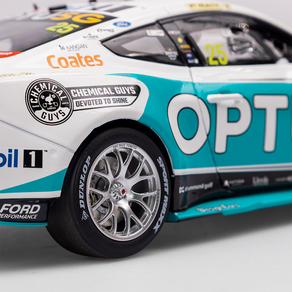 1:18 Mobil 1 Optus Racing #25 Ford Mustang GT - 2024 Perth SuperSprint Race 9 Winner (First Ford Win for WAU)