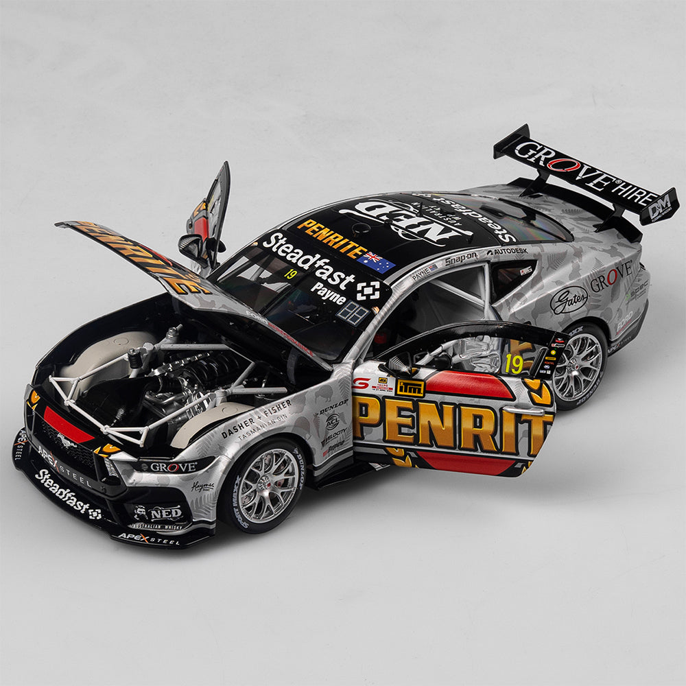 1:18 Penrite Racing #19 Ford Mustang GT - 2024 ITM Taupo Super400 Native Livery