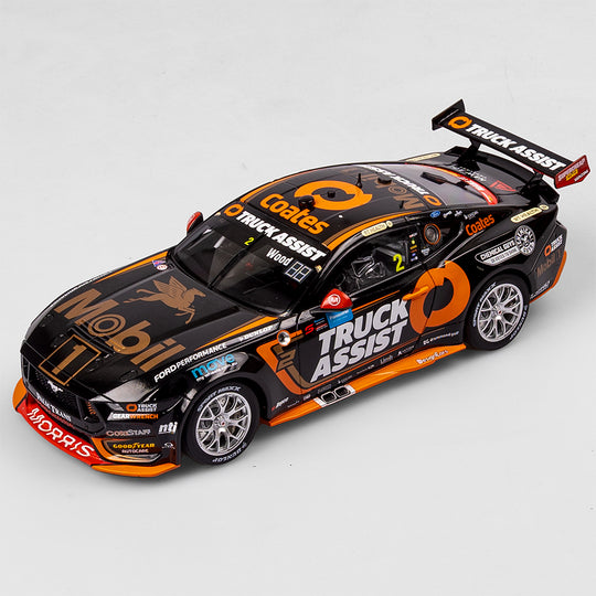 1:18 Mobil 1 Truck Assist Racing #2 Ford Mustang GT - 2024 Sydney SuperNight (Mobil 1 50th Anniversary Gold Livery)