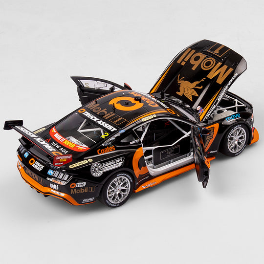 1:18 Mobil 1 Truck Assist Racing #2 Ford Mustang GT - 2024 Sydney SuperNight (Mobil 1 50th Anniversary Gold Livery)
