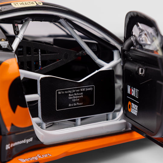 1:18 Mobil 1 Truck Assist Racing #2 Ford Mustang GT - 2024 Sydney SuperNight (Mobil 1 50th Anniversary Gold Livery)