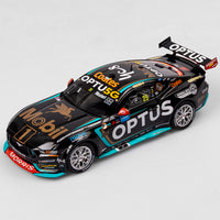1:18 Mobil 1 Optus Racing #25 Ford Mustang GT - 2024 Sydney SuperNight Clean Sweep (Mobil 1 50th Anniversary Gold Livery)