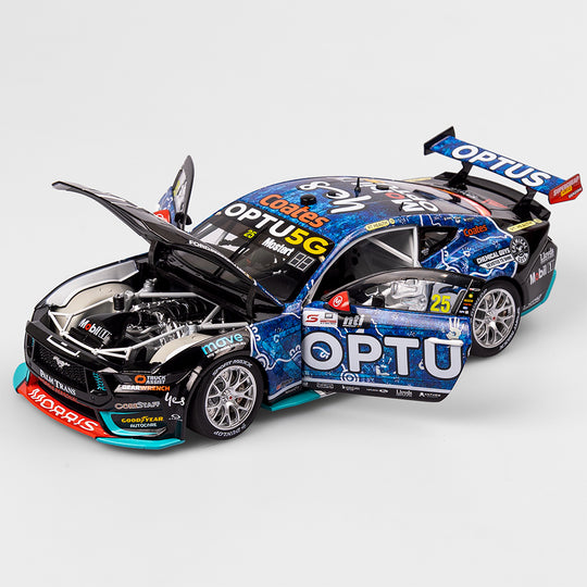 1:18 Mobil 1 Optus Racing #25 Ford Mustang GT - 2024 Townsville 500 Indigenous Livery