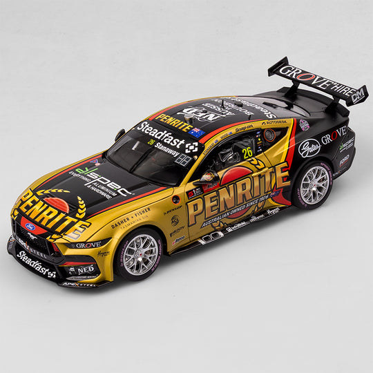 1:18 Penrite Racing #26 Ford Mustang GT - 2024 Repco Bathurst 1000 Gold Livery
