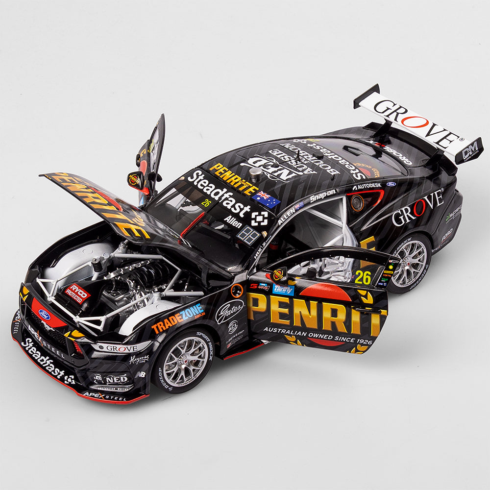 1:18 Penrite Racing #26 Ford Mustang GT - 2025 Supercars Championship Season