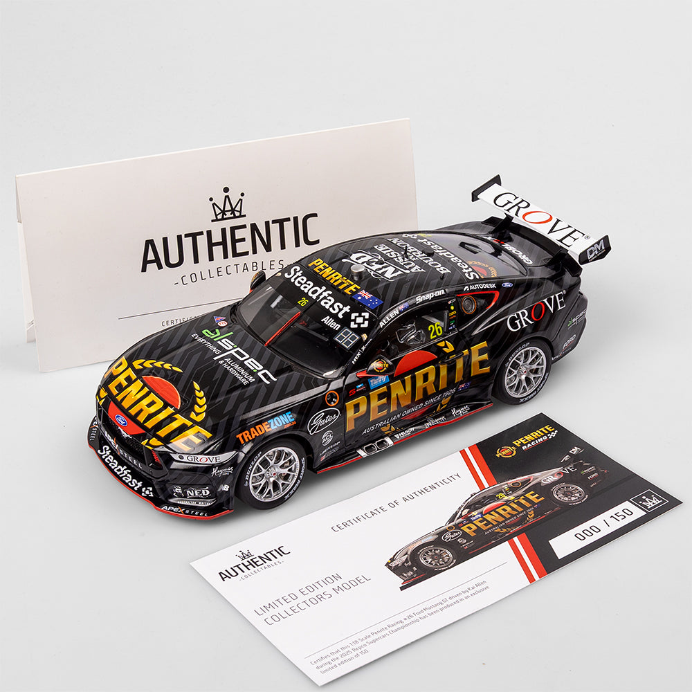 1:18 Penrite Racing #26 Ford Mustang GT - 2025 Supercars Championship Season