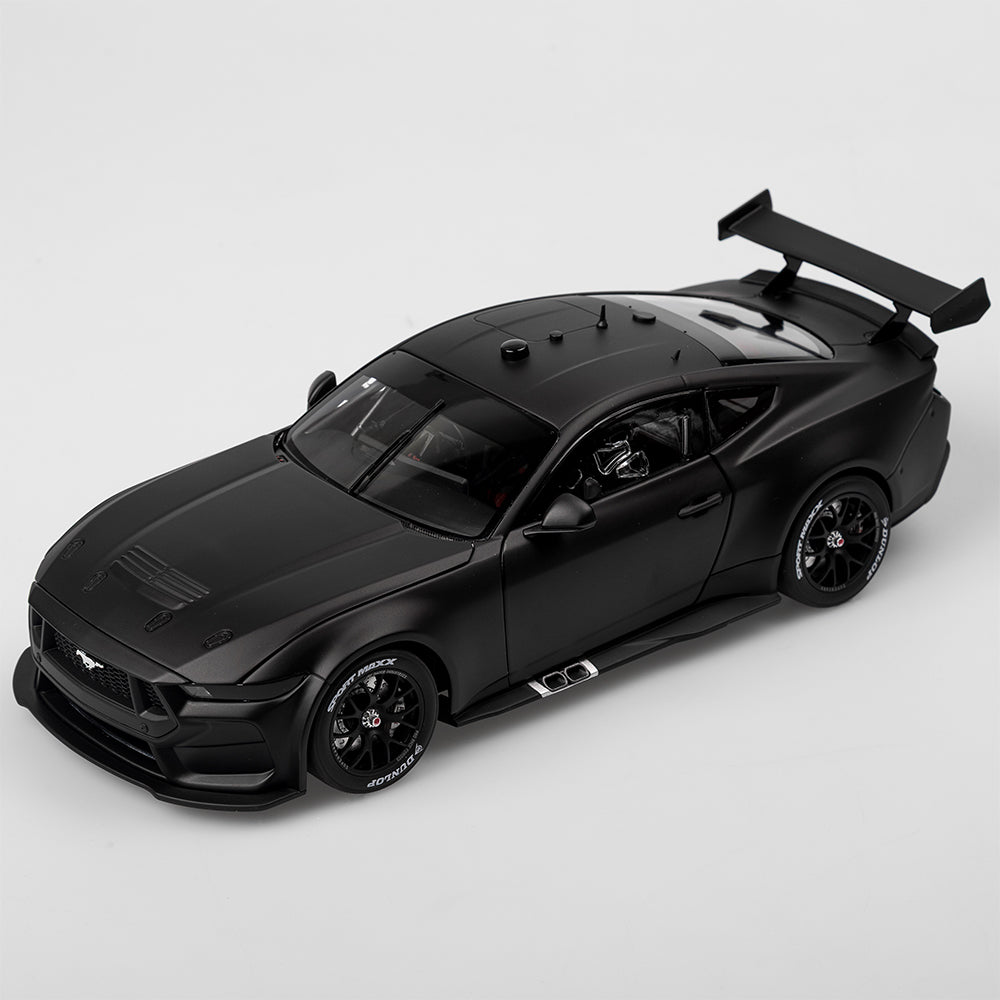 1:18 Plain Body Ford Mustang GT Gen3 Supercar - Matte Black