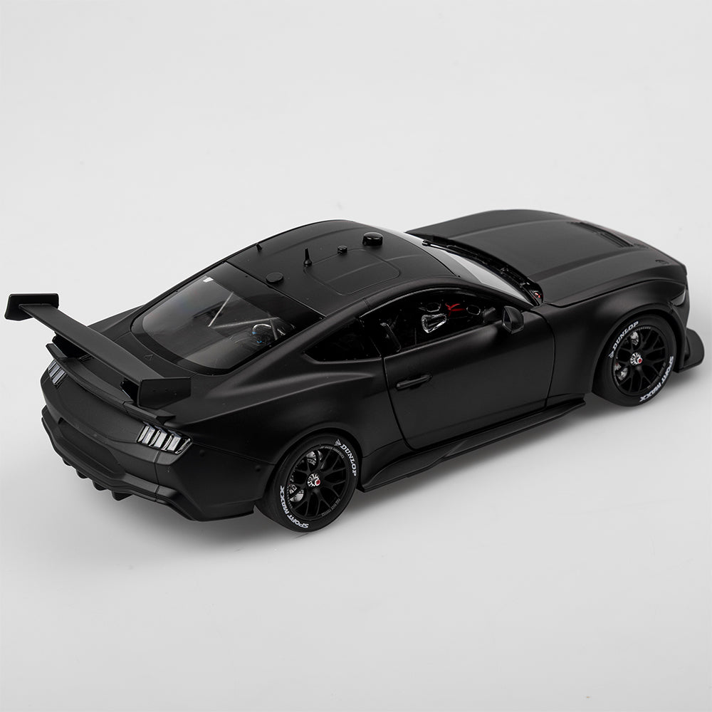 1:18 Plain Body Ford Mustang GT Gen3 Supercar - Matte Black