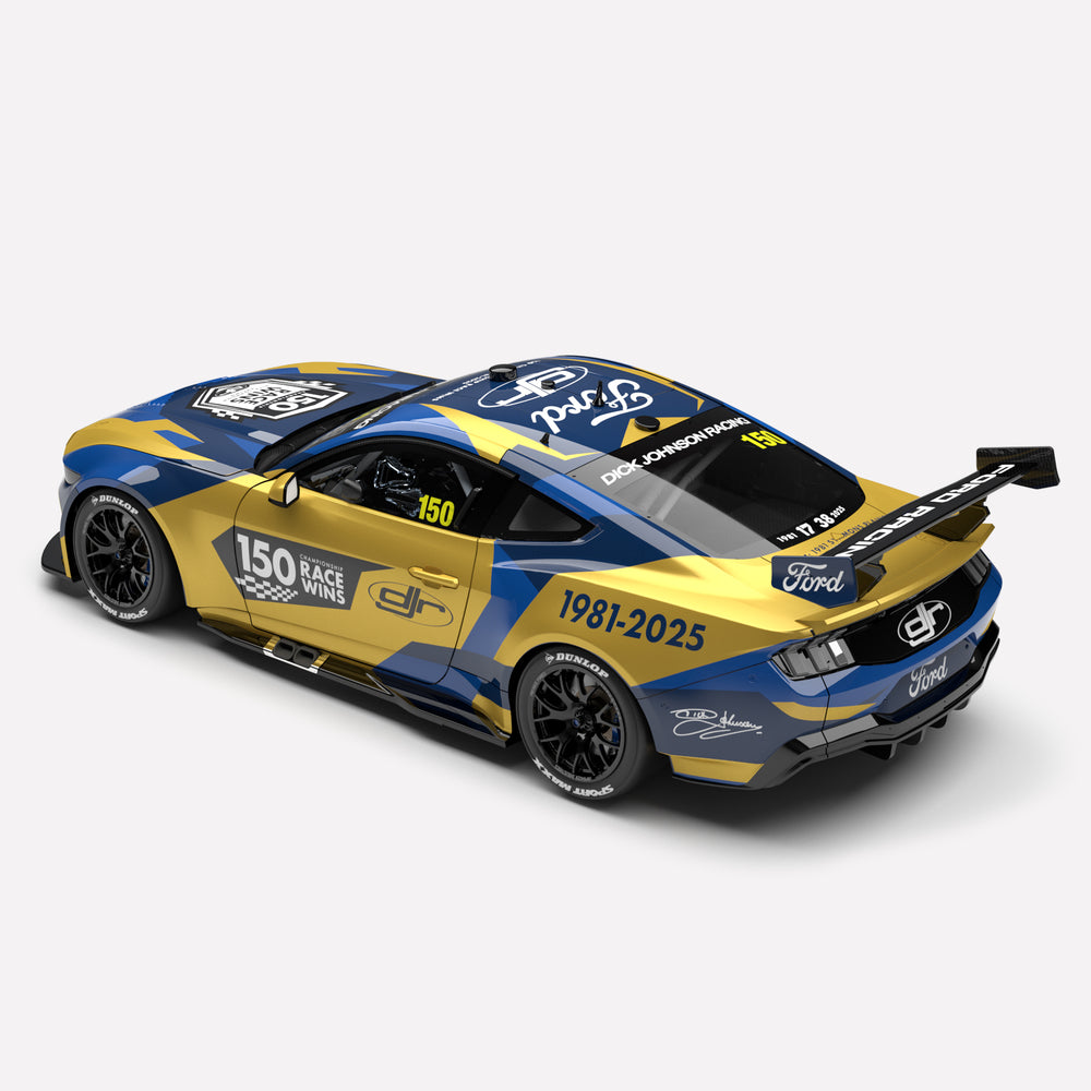 1:18 Dick Johnson Racing #150 Ford Mustang GT - 150 Championship Race Wins Celebration Livery (Signature Edition)