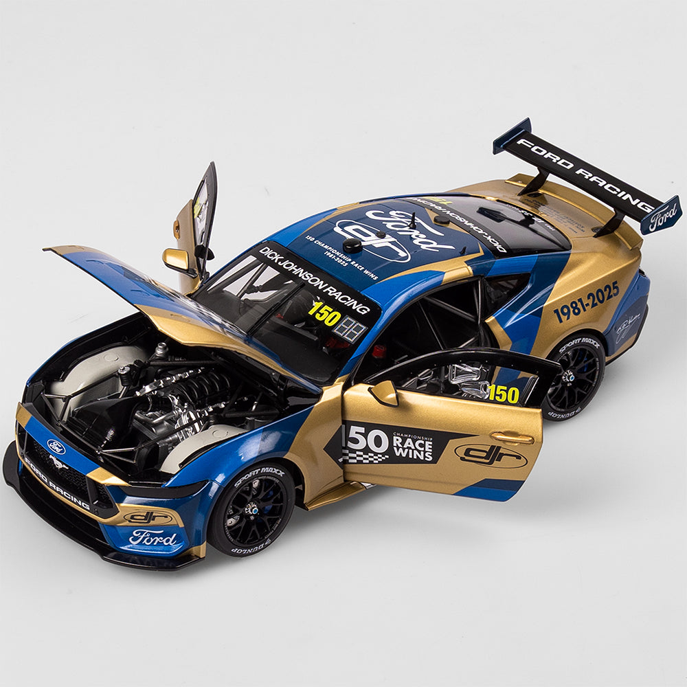 1:18 Dick Johnson Racing #150 Ford Mustang GT - 150 Championship Race Wins Celebration Livery (Signature Edition)
