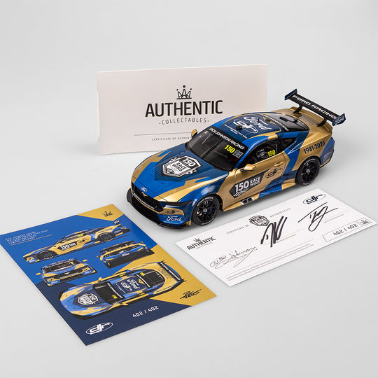 1:18 Dick Johnson Racing #150 Ford Mustang GT - 150 Championship Race Wins Celebration Livery (Signature Edition)