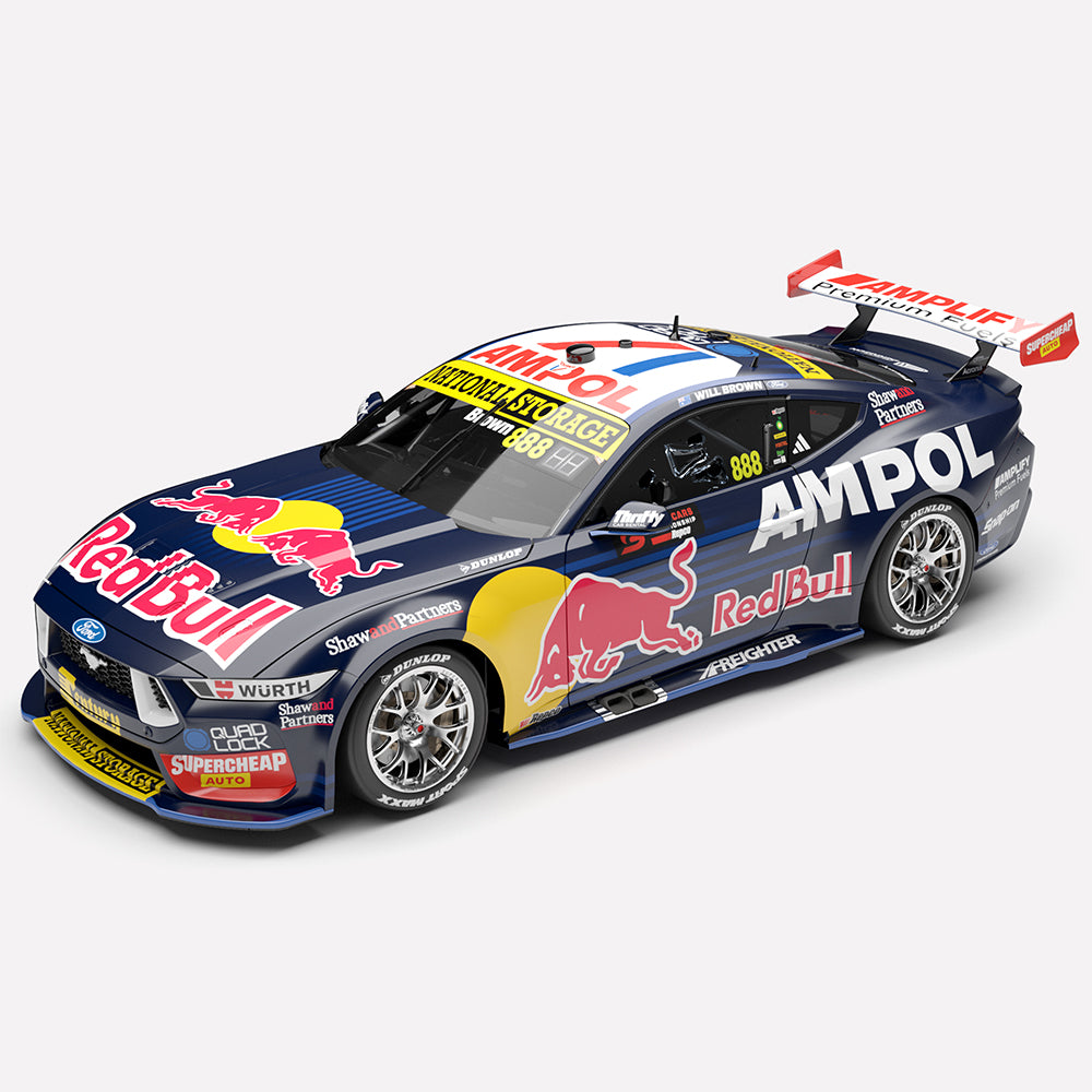 1:43 Red Bull Ampol Racing #888 Ford Mustang GT - 2026 Melbourne Super ...