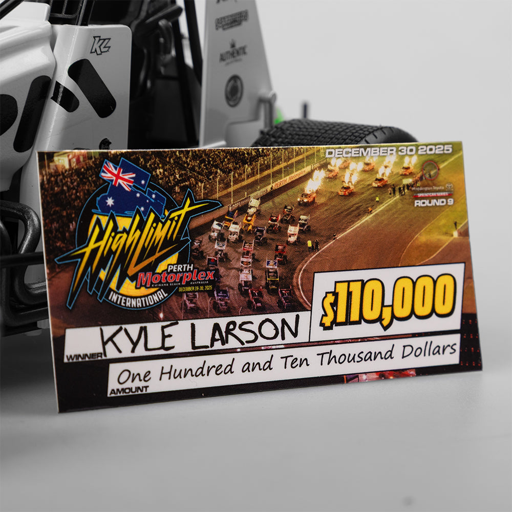 1:18 Jason Pryde Motorsport #1K Sprintcar - 2025 High Limit International: Perth Winner - Exclusive Edition