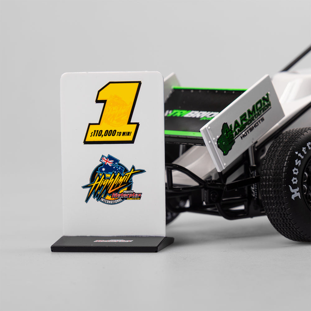 1:18 Jason Pryde Motorsport #1K Sprintcar - 2025 High Limit International: Perth Winner - Exclusive Edition
