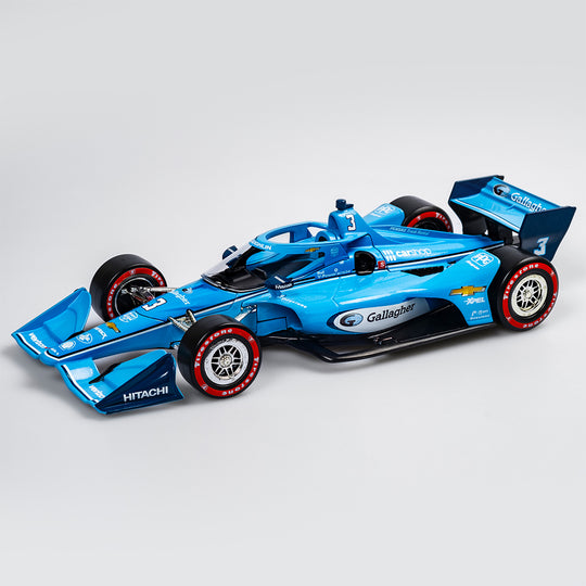 1:18 Team Penske #3 Gallagher Insurance Dallara Chevrolet IndyCar - 2022 Gallagher Grand Prix - Driver: Scott McLaughlin (Signature Edition)