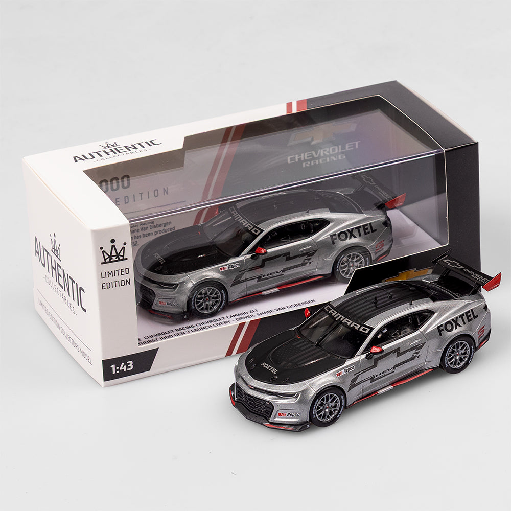 1:43 Chevrolet Racing Chevrolet Camaro ZL1 - 2021 Bathurst 1000 Gen3 Launch Livery