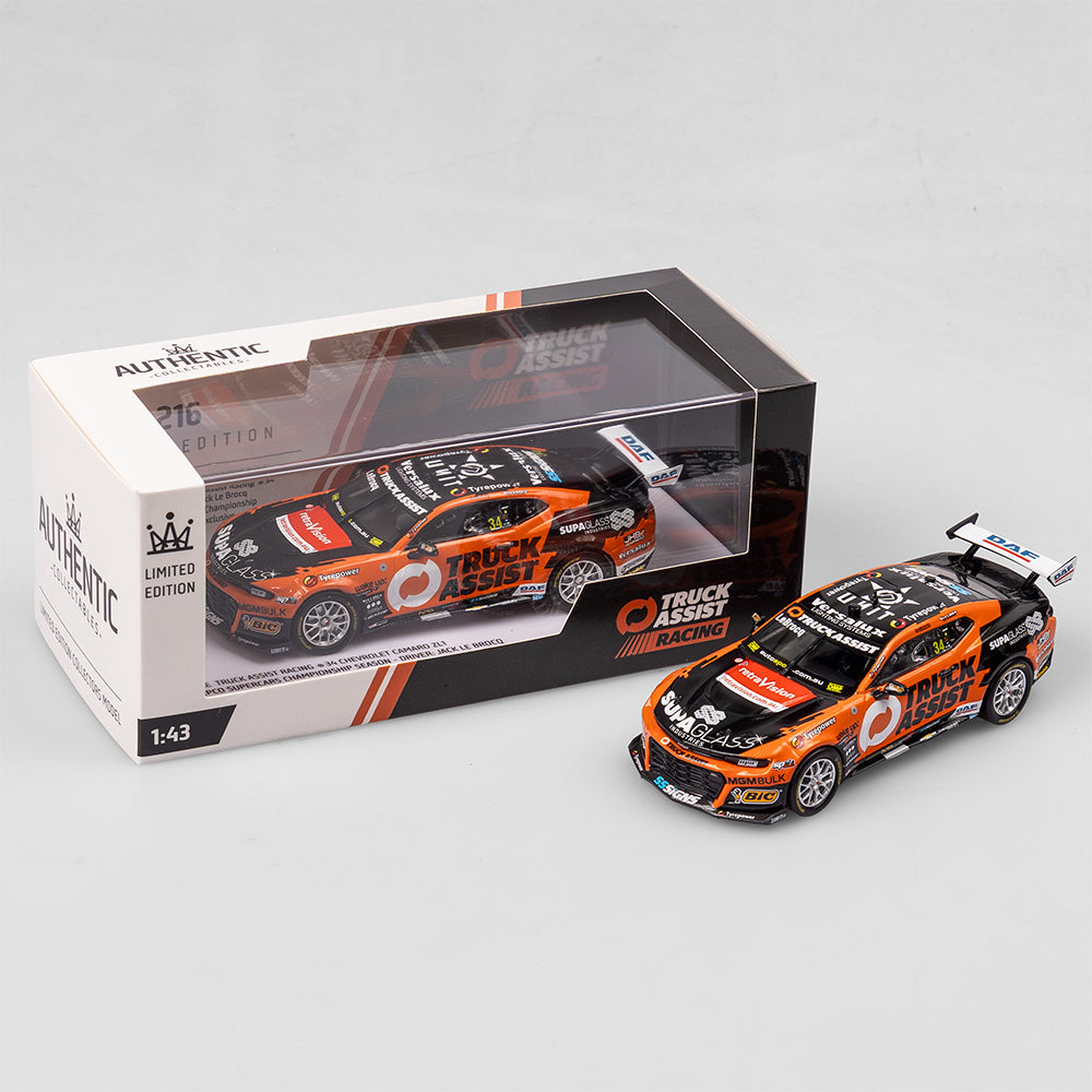 1:43 Truck Assist Racing #34 Chevrolet Camaro ZL1 - 2023 Supercars Championship Season