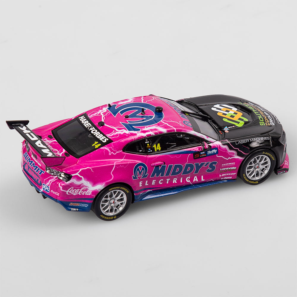1:43 Brad Jones Racing Middy’s Electrical #14 Chevrolet Camaro ZL1 - 2024 Supercars Championship Season