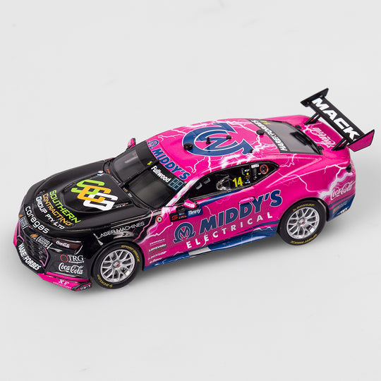 1:43 Brad Jones Racing Middy’s Electrical #14 Chevrolet Camaro ZL1 - 2024 Supercars Championship Season
