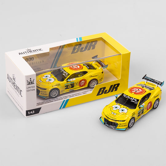 1:43 Brad Jones Racing Pizza Hut #96 SpongeBob SquarePants Chevrolet Camaro ZL1 - 2024 Melbourne SuperSprint (AGP)