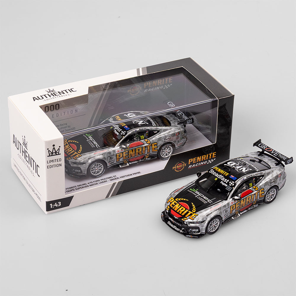 1:43 Penrite Racing #19 Ford Mustang GT - 2024 ITM Taupo Super400 Native Livery