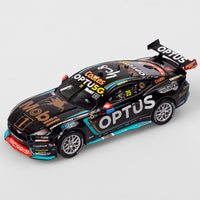 1:43 Mobil 1 Optus Racing #25 Ford Mustang GT - 2024 Sydney SuperNight Clean Sweep (Mobil 1 50th Anniversary Gold Livery)