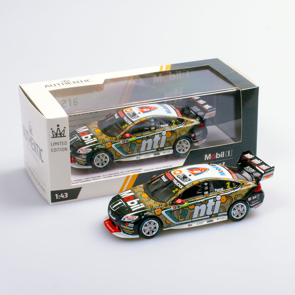 1:43 Mobil 1 NTI Racing #2 Holden ZB Commodore - 2022 Darwin Triple Crown Indigenous Round