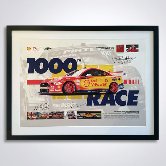 First To 1000 - Signed Limited Edition Framed Print
