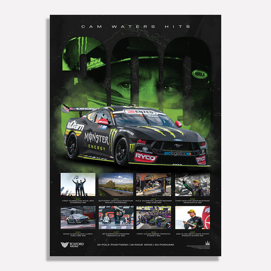 Tickford Racing - Cam Waters 300 Races Limited Edition Print