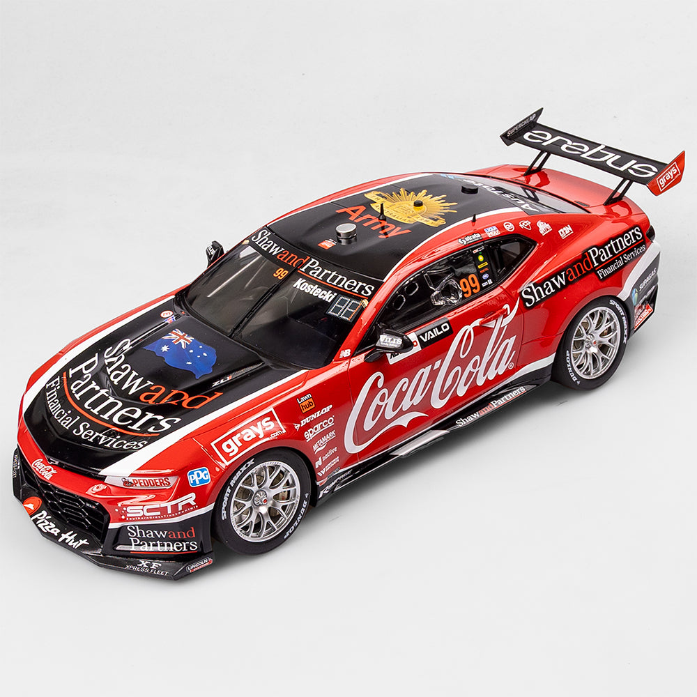 1:12 Coca-Cola Racing By Erebus #99 Chevrolet Camaro ZL1 - 2023 Supercars Championship Winner