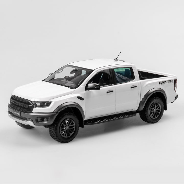 1:18 Ford Ranger Raptor - Arctic White – Authentic Collectables