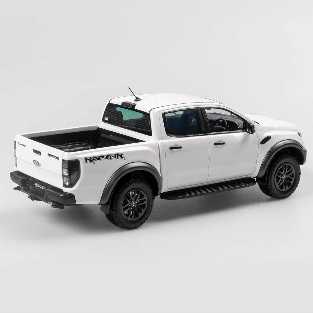 1:18 Ford Ranger Raptor - Arctic White – Authentic Collectables