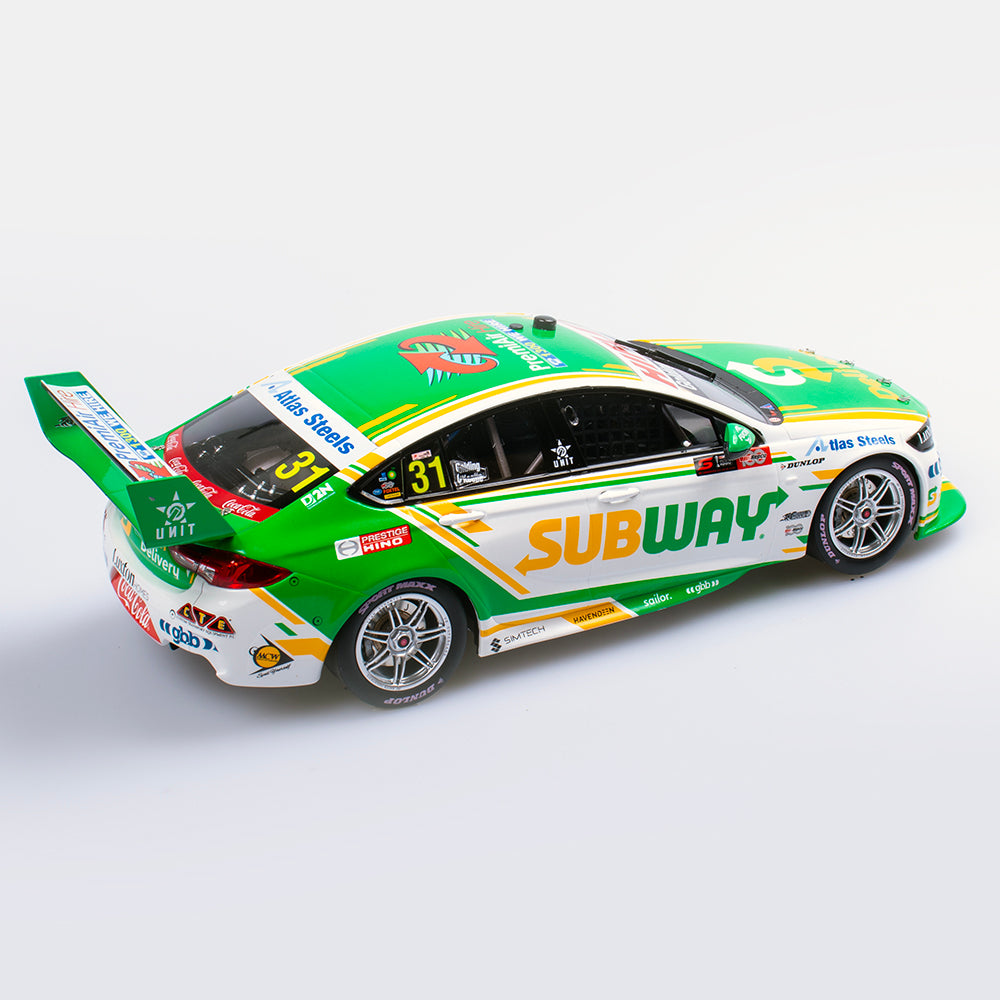 1:18 PremiAir Subway Racing #31 Holden ZB Commodore - 2022 Repco Bathurst 1000