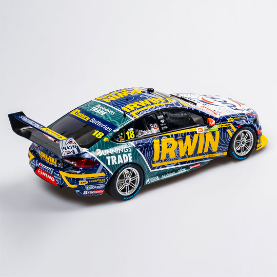 1:18 IRWIN Racing #18 Holden ZB Commodore - 2022 Darwin Triple Crown Indigenous Round