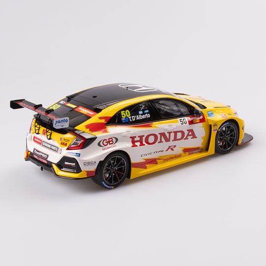 1:18 Honda Wall Racing #50 Honda Civic Type R TCR - 2022 TCR Australia Championship Winner