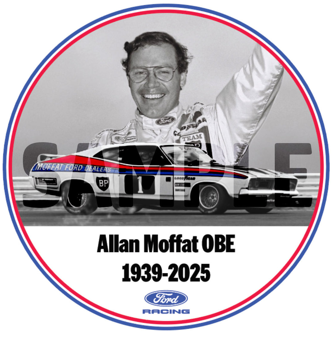 Allan Moffat Tribute Sticker - Pre Order