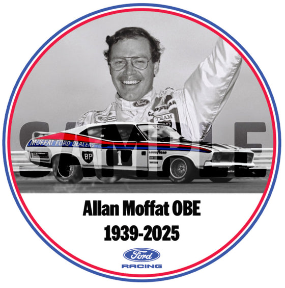 Allan Moffat Tribute Sticker