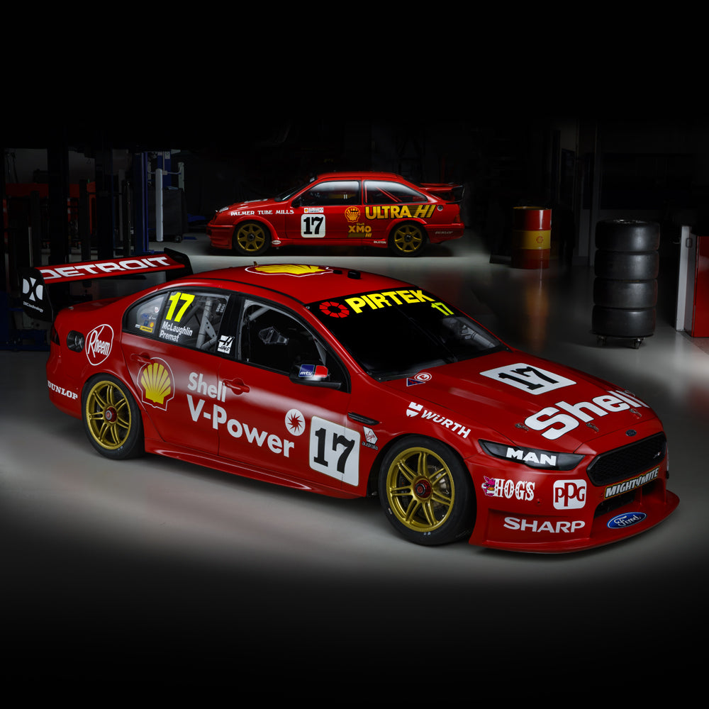 Shell V-Power Racing Team 2018 Sandown 500 Retro Round Print