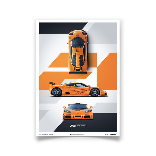 McLaren F1 LM - Papaya Orange Print