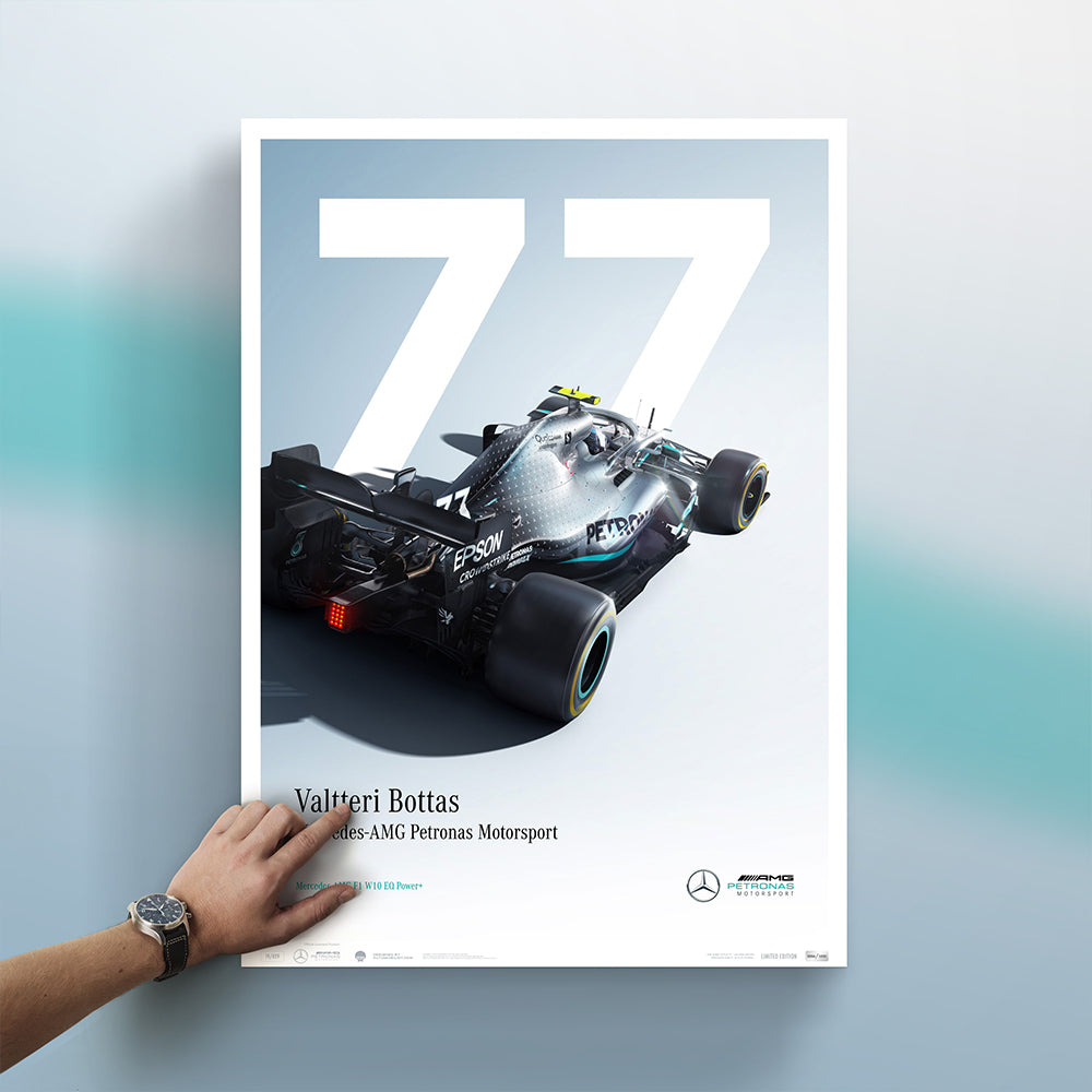 Mercedes-AMG Petronas Motorsport - 2019 Valtteri Bottas - Limited Edition Print