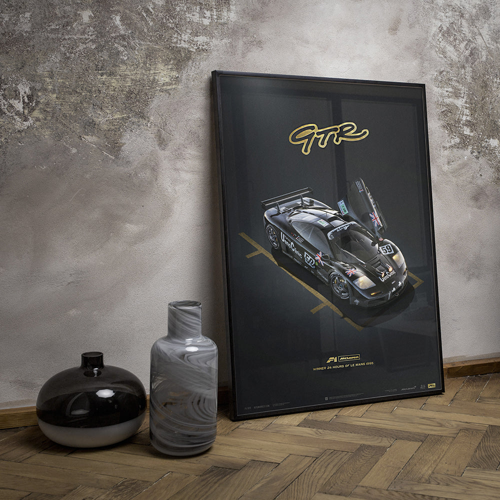 McLaren F1 GTR - 1995 24h Le Mans Winner - Collector's Edition Print