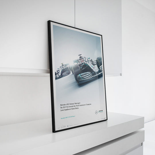 Mercedes-AMG Petronas Motorsport - 2019 F1 World Constructors Champions - Limited Edition Print