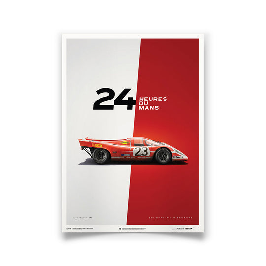 Porsche 917 1970 LeMans 24HR Winner Print