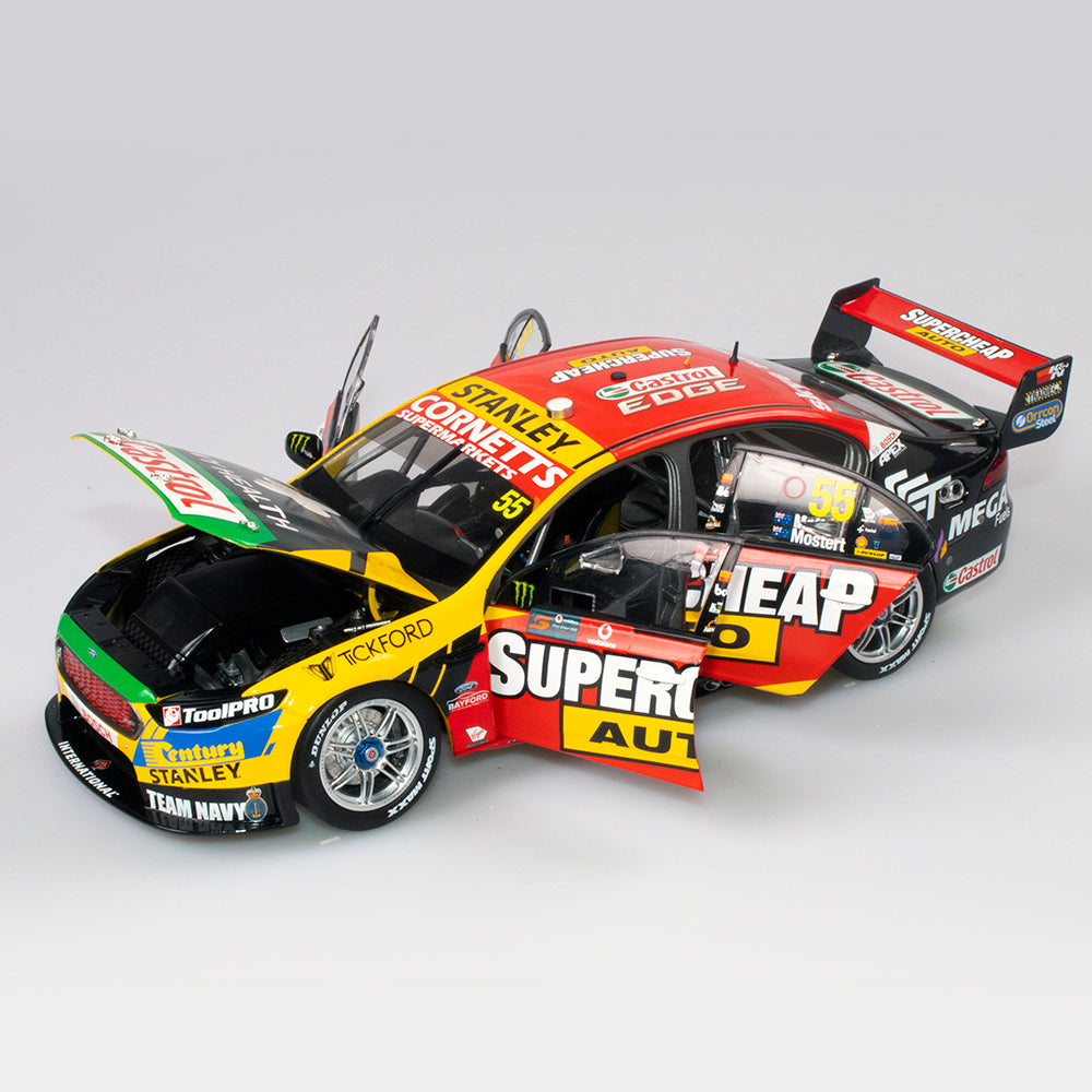 1:18 Supercheap Auto Racing #55 Ford FGX Falcon - 2018 Vodafone Gold Coast 600 Winner - Drivers: Chaz Mostert / James Moffat