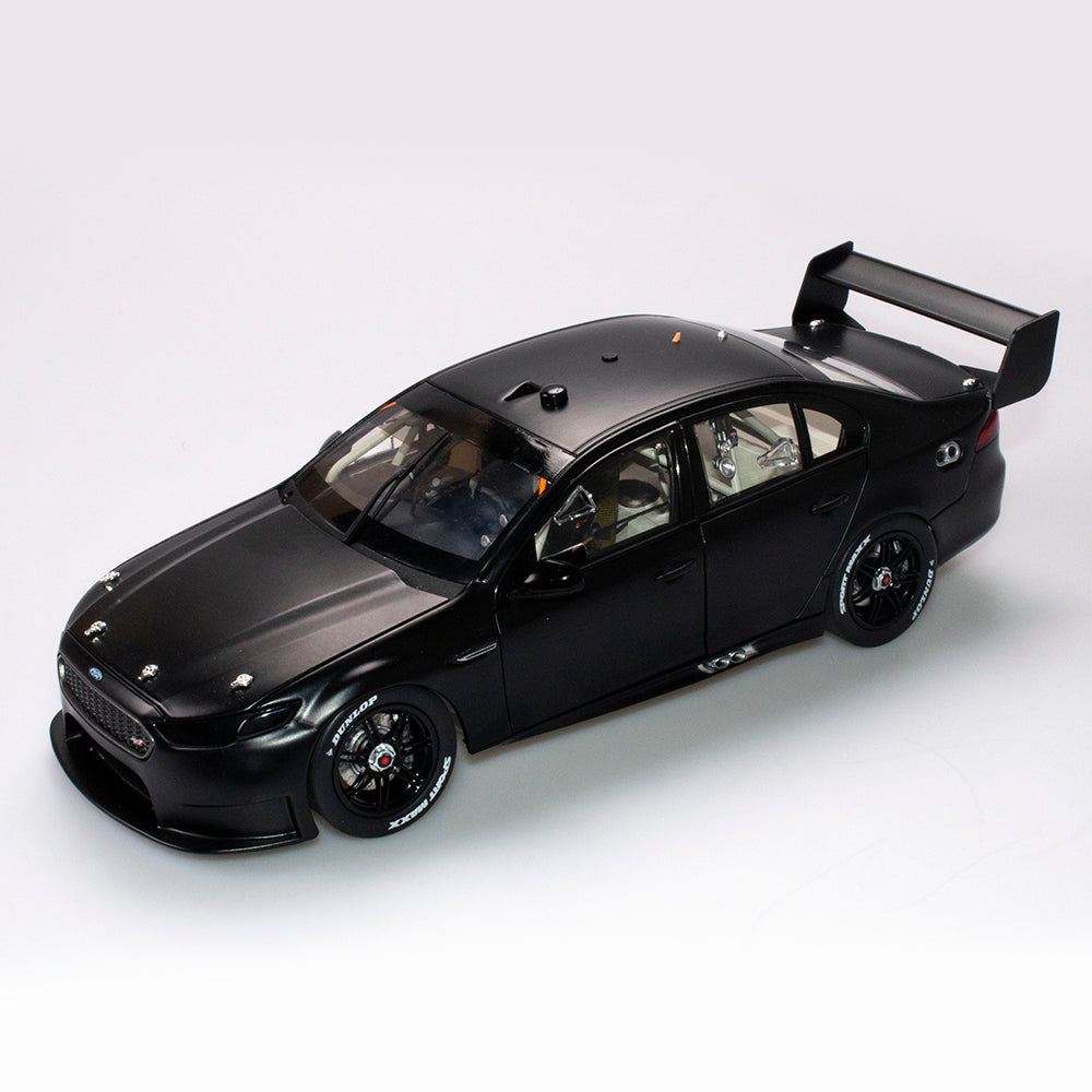 1:18 Ford FGX Falcon Supercar Matte Black Plain Body Edition